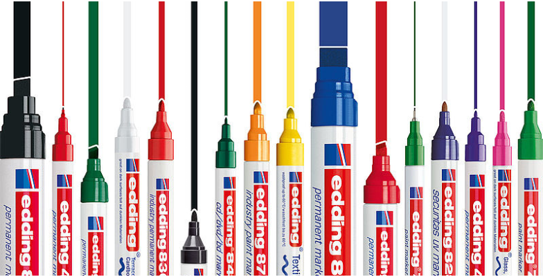 edding filctoll, alkoholos marker, ecsetiron, lakkmarker