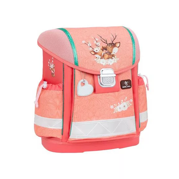 Iskolatáska, fémcsat, BELMIL "Classy Cute Doe", őzike