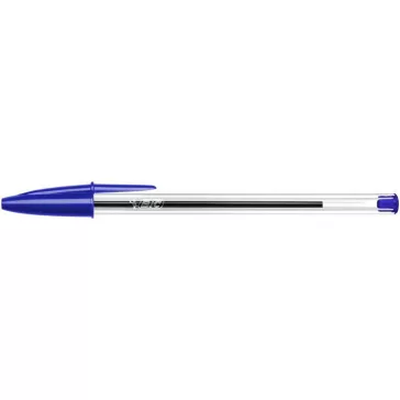   Golyóstoll, 0,32mm, kupakos, BIC "Cristal Original", kék