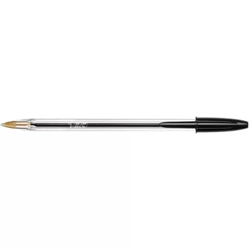   Golyóstoll, 0,32 mm, kupakos, BIC "Cristal Original", fekete