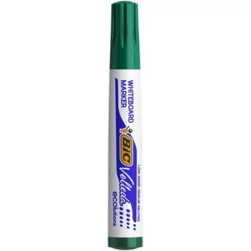  Flipchart- és táblamarker, 1,4 mm, kúpos, BIC" Velleda ecolutions", zöld