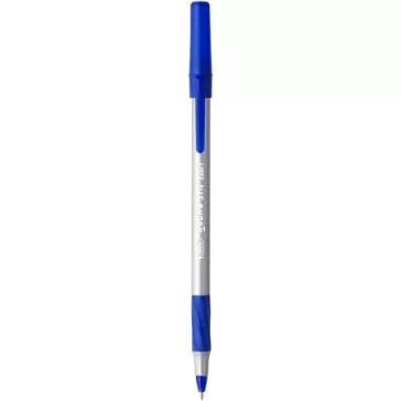   Golyóstoll, 0,28 mm, kupakos, BIC "Round Stic Exact", kék