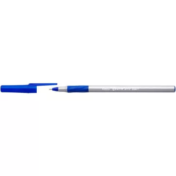   Golyóstoll, 0,28 mm, kupakos, BIC "Round Stic Exact", kék
