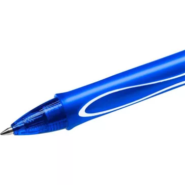   Zseléstoll, 0,3 mm, nyomógombos, BIC "Gel-ocity Quick Dry", kék