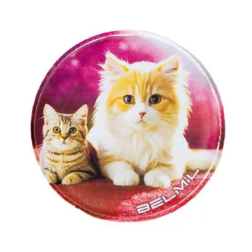   Matrica, tépőzáras, Classy Plus táskához, BELMIL "Cats", cica