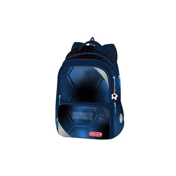 Iskolatáska, cipzáras, BELMIL "Maxi Packspecial T-Football Light", foci Iskolatáska, cipzáras, BELMIL "Maxi Packspecial T-Football Light", foci