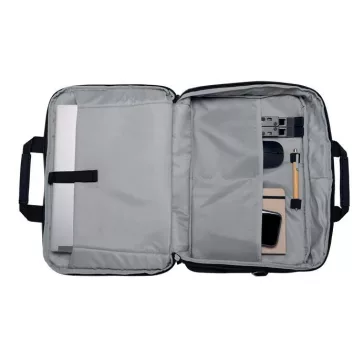   Notebook táska, 16", újrahasznosított anyagból, KENSINGTON "EQ Briefcase", fekete
