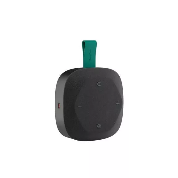 Hangszóró, hordozható, Bluetooth 5.3, CANYON "Hexagon 10", fekete-zöld