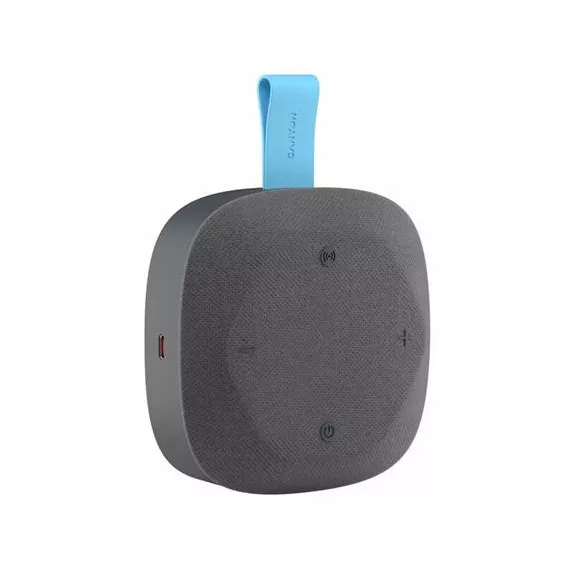 Hangszóró, hordozható, Bluetooth 5.3, CANYON "Hexagon 10", szürke-kék