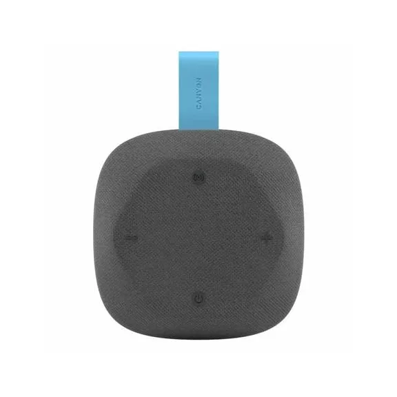 Hangszóró, hordozható, Bluetooth 5.3, CANYON "Hexagon 10", szürke-kék