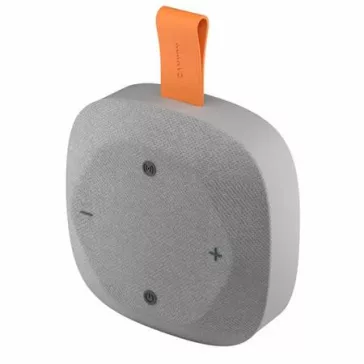   Hangszóró, hordozható, Bluetooth 5.3, CANYON "Hexagon 10", szürke-narancs