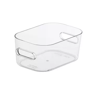   Műanyag tárolódoboz, 0,6 liter, SMARTSTORE "Compact Clear XS", átlátszó
