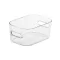 Műanyag tárolódoboz, 0,6 liter, SMARTSTORE "Compact Clear XS", átlátszó