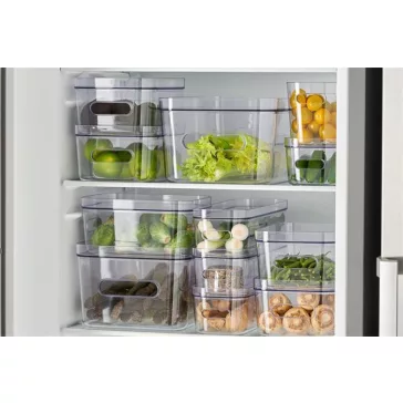   Műanyag tárolódoboz, 0,6 liter, SMARTSTORE "Compact Clear XS", átlátszó