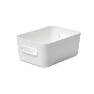   Műanyag tárolódoboz, 5,3 liter, SMARTSTORE "Compact M", fehér