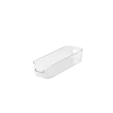   Műanyag tárolódoboz, 1,3 liter, SMARTSTORE "Compact Clear Slim", átlátszó