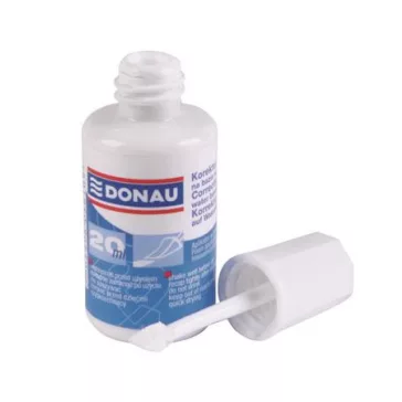   Hibajavító folyadék, vízbázisú, szivacsos, 20 ml, DONAU
