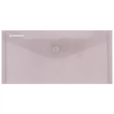 Irattartó tasak, DL, PP, patentos, DONAU, szürke