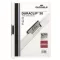 Gyorsfűző, klipes, A4, DURABLE "DURACLIP® 30", fehér