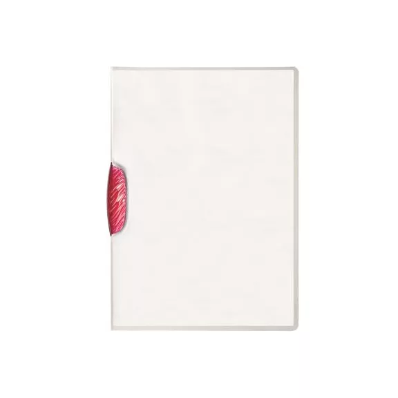 Gyorsfűző, klipes, A4, DURABLE "Swingclip® 30", bíbor