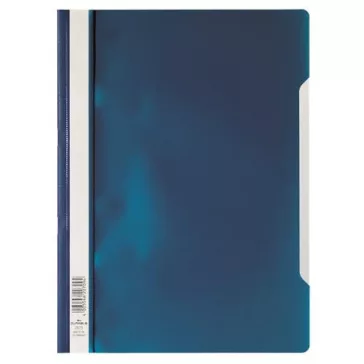   Gyorsfűző, PP, A4, DURABLE "Economy", sötétkék