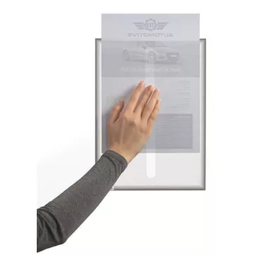 Dokumentumtartó, elektrosztatikus, A4, DURABLE