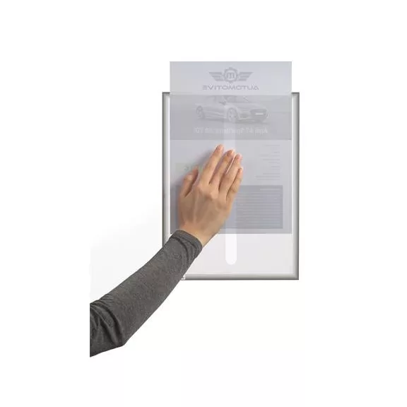Dokumentumtartó, elektrosztatikus, A4, DURABLE