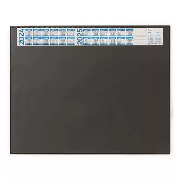 Könyökalátét, 650x520 mm, éves kalendárral, DURABLE, áttetsző