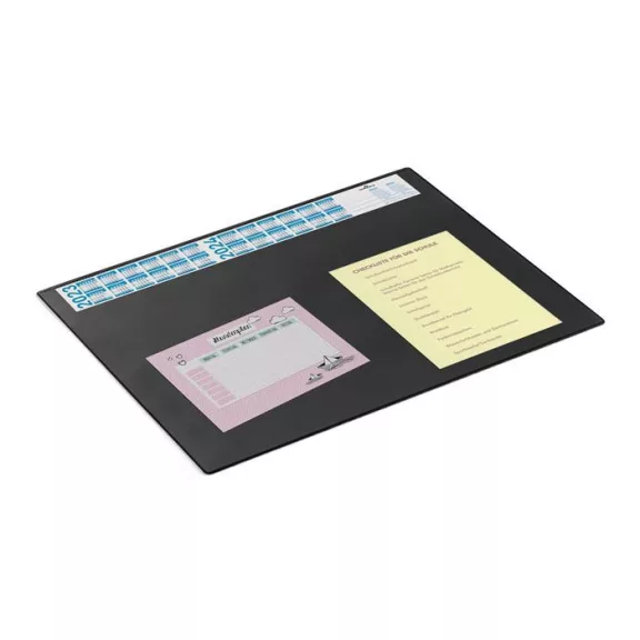 Könyökalátét, 650x520 mm, éves kalendárral, DURABLE, áttetsző