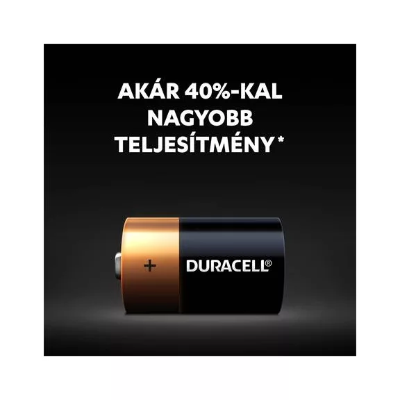 Elem, D góliát, 2 db, DURACELL "Basic"