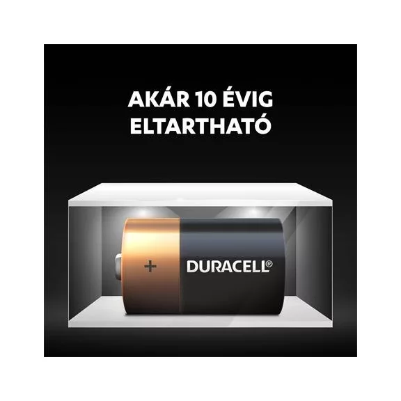 Elem, D góliát, 2 db, DURACELL "Basic"