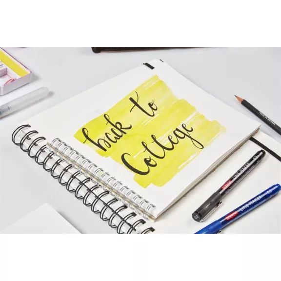 Tűfilc szett, 0,1/ 0,3/0,5 mm, DERWENT "Line Marker", fekete