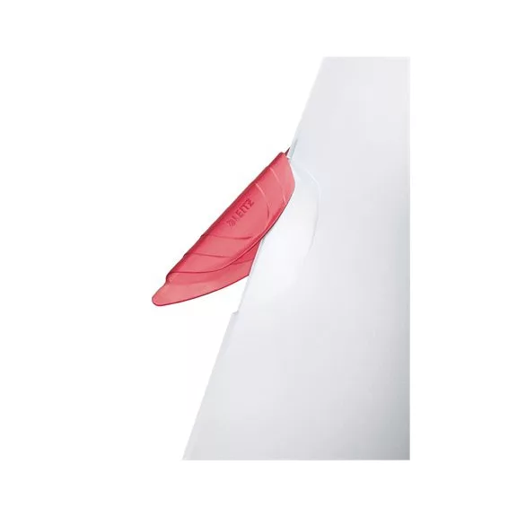 Gyorsfűző, klipes, PP, A4, LEITZ "ColorClip Magic", piros