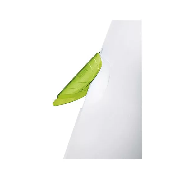 Gyorsfűző, klipes, PP, A4, LEITZ "ColorClip Magic", zöld