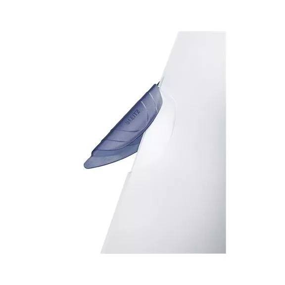 Gyorsfűző, klipes, PP, A4, LEITZ "ColorClip Magic", szürke