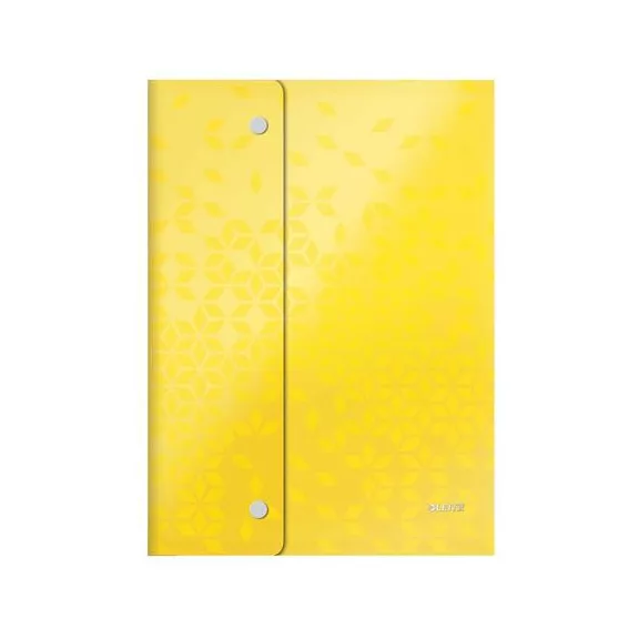 Irattartó tasak, A4, PP, patentos, LEITZ "Wow", vegyes színek