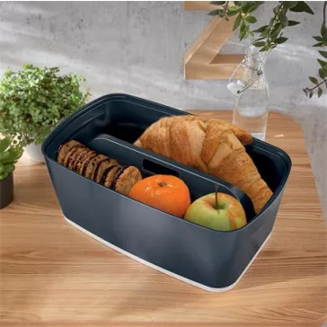   Rendszerező tálca, fogantyúval, LEITZ "MyBox Cosy", bársonyszürke