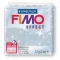 Gyurma, 57 g, égethető, FIMO "Effect", csillámos ezüst