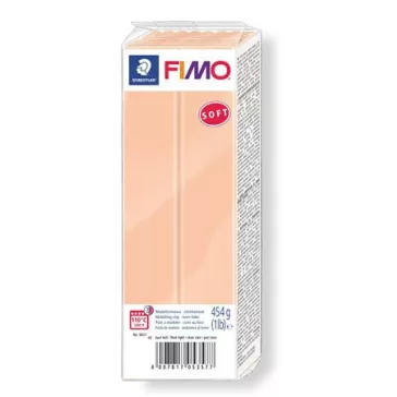   Gyurma, 454 g, égethető, FIMO "Soft", testszínű