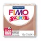 Gyurma, 42 g, égethető, FIMO "Kids", világosbarna