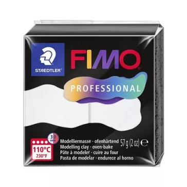   Gyurma, 57 g, égethető, FIMO "Professional", fehér