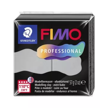  Gyurma, 57 g, égethető, FIMO "Professional", delfinszürke