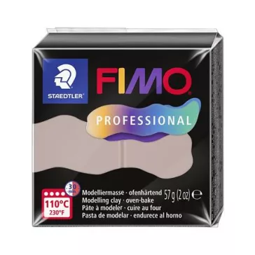   Gyurma, 57 g, égethető, FIMO "Professional", taupe