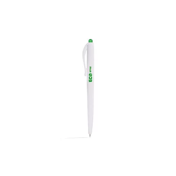 Golyóstoll, 0,25 mm, nyomógombos, FLEXOFFICE "FO-029 Eco Style", kék