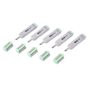   Szövegkiemelő, 1-4 mm, FLEXOFFICE "HL05 Eco Style", zöld