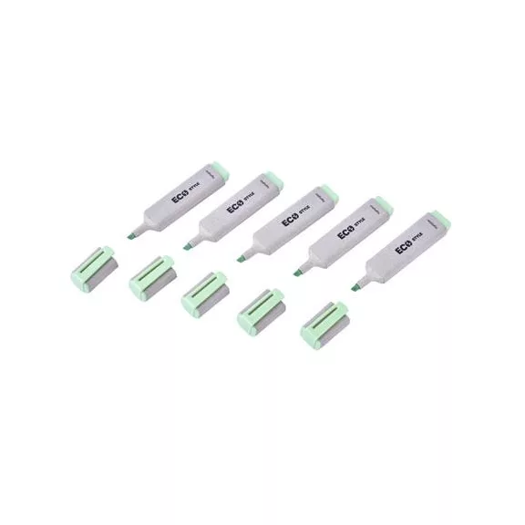 Szövegkiemelő, 1-4 mm, FLEXOFFICE "HL05 Eco Style", zöld