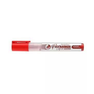   Táblamarker, 2,5 mm, kúpos, FLEXOFFICE "WB016", piros