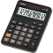 Számológép, asztali, 10 számjegy, CASIO "MX 12B", fekete