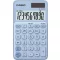 Zsebszámológép, 10 számjegy, CASIO "SL 310", világoskék