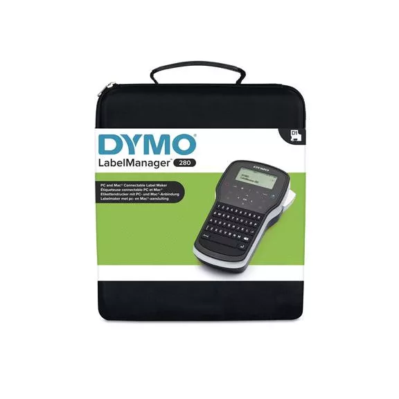 Elektromos feliratozógép, DYMO "LM 280" készlet táskában
